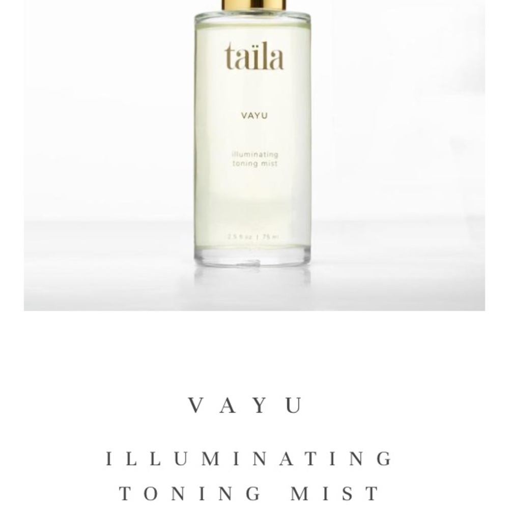 New taila vayu illuminating toning mist